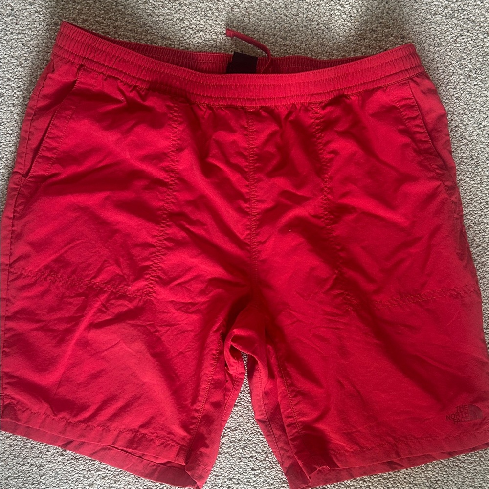 The North Face Vibrant Red Men's Outdoor Shorts